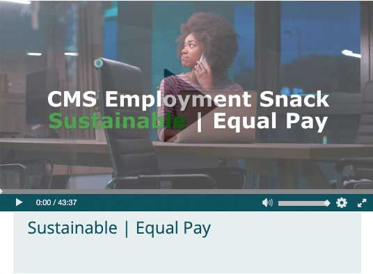 CMS Employment Snack Equal Pay